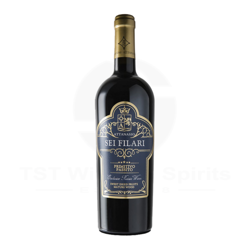 Rượu Vang Attanasio Sei Filari Primitivo Passito
