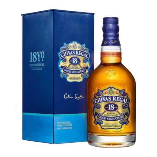 Chivas Regal 18 Year Old Gold Signature