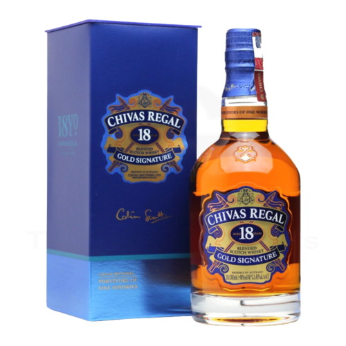 Chivas Regal 18 Year Old Gold Signature