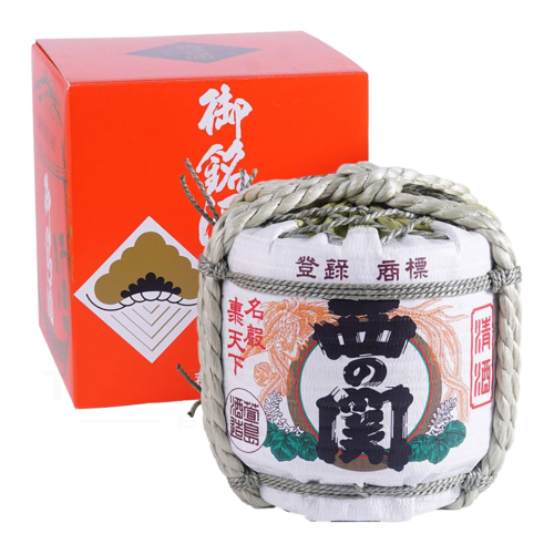 Rượu Sake Nishinoseki Hana Barrel