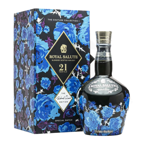 Chivas Royal Salute 21 Year Old The Richard Quinn Edition Black