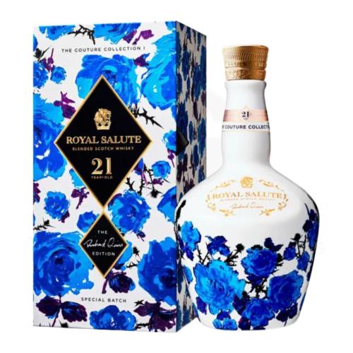 Chivas Royal Salute 21 Year Old The Richard Quinn Edition White