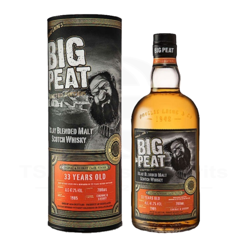 Big Peat 33 Year Old 1985 Cognac & Sherry Cask Finish