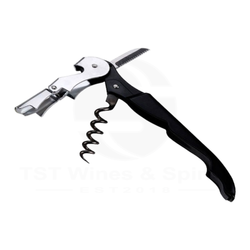Dụng Cụ Mở Rượu Vang Inox - Màu Đen